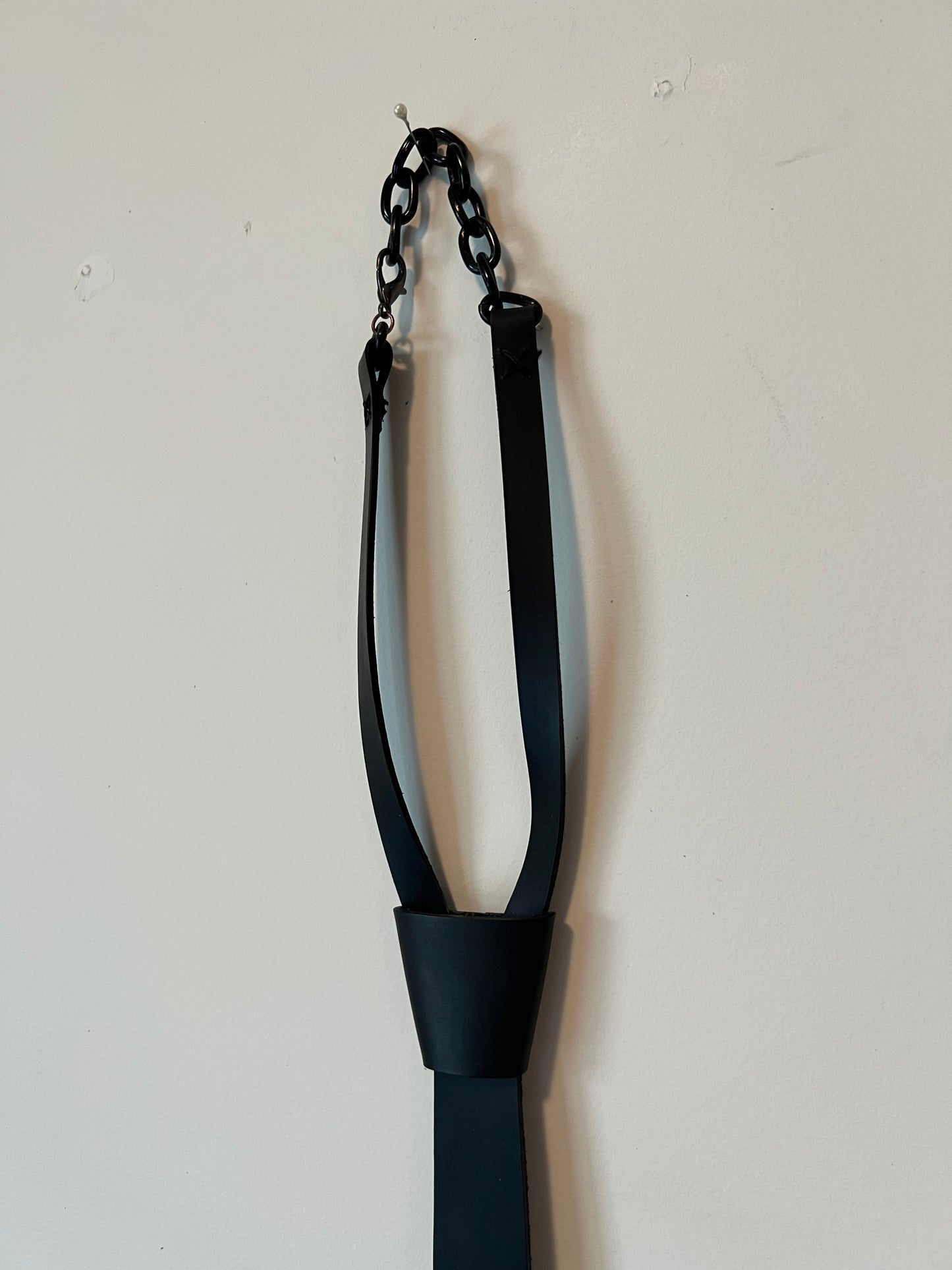 LEATHER DEATH SCYTHE TIE